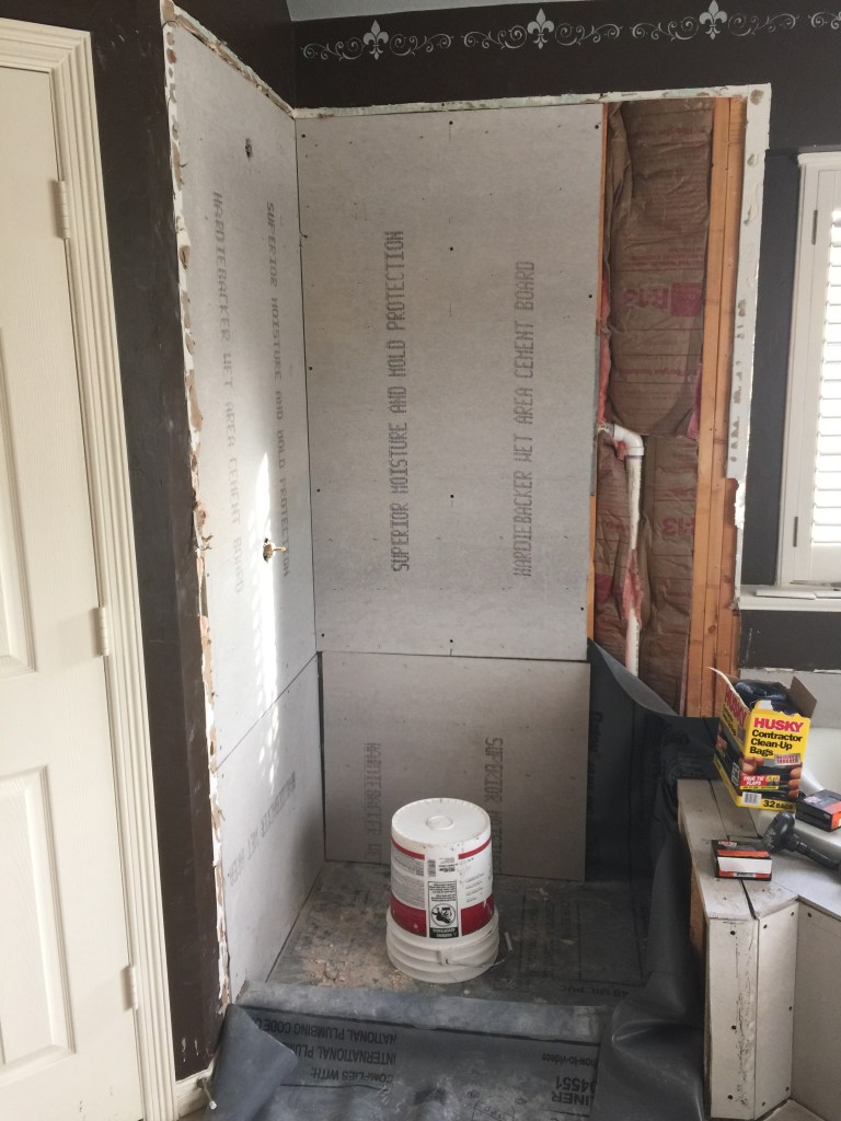 Installing Hardie Backer cement board