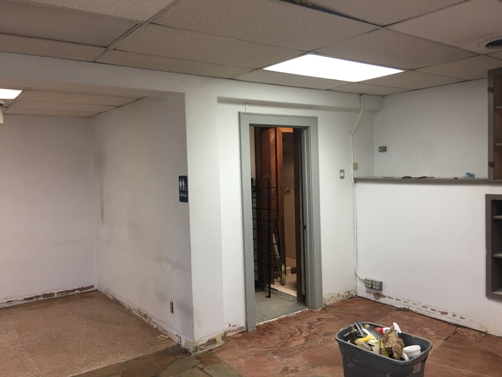 More Interior repairs and painting.