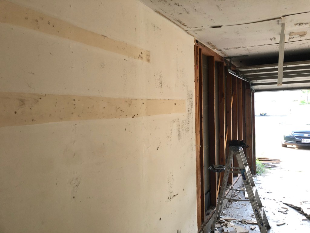 Removing all the old walls