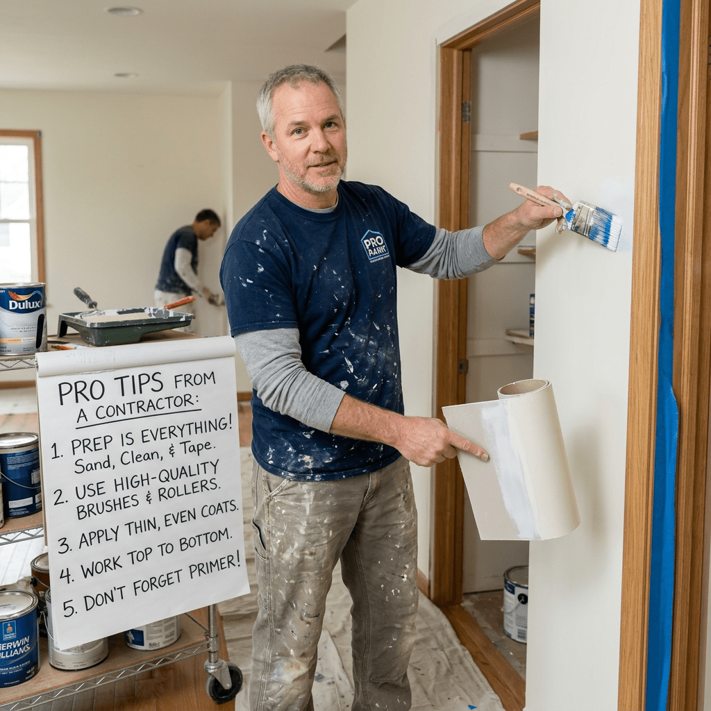 Pro tips from a professional painting contractor